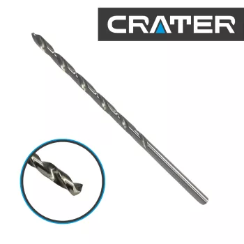   FÉMCSIGAFÚRÓ HOSSZÚ 5,0*132MM HSS DIN340 CRATER 10DB/CS. KÖSZÖRÜLT 