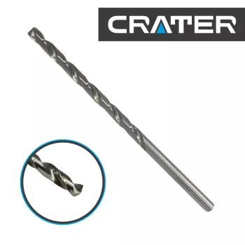   FÉMCSIGAFÚRÓ HOSSZÚ 8,0*165MM HSS DIN340 CRATER  5DB/CS. KÖSZÖRÜLT 
