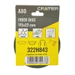 FIBER TÁRCSA 115*22MM A80 /ROTA SMIRG/ 5DB/CSOM CRATER 