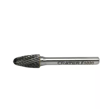   TURBÓMARÓ KEM.FÉM CSÚCSOS F-TIP10X20X6MM CRATER BLISZTERES KEREK ORRÚ
