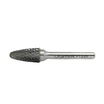   TURBÓMARÓ KEM.FÉM CSÚCSOS F-TIP12X25X6MM CRATER BLISZTERES KEREK ORRÚ