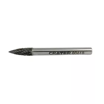   TURBÓMARÓ KEM.FÉM CSÚCSOS G-TIP.6X18X6MM CRATER BLISZTERES HEGYES