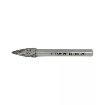   TURBÓMARÓ KEM.FÉM CSÚCSOS G-TIP.8X20X6MM CRATER BLISZTERES HEGYES