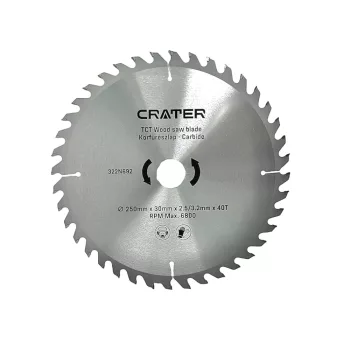 KÖRFŰRÉSZLAP   250*30 / 40FOG   CARBIDE CRATER