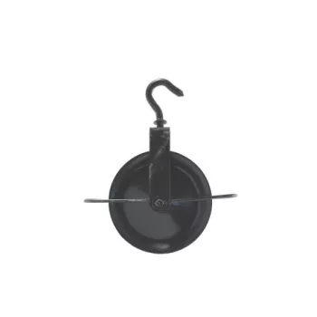 KÖTÉLCSIGA       160MM  MAX:200KP KÉK SZOR.
