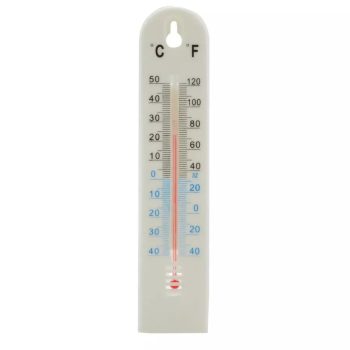 HŐMÉRŐ  SZOBAI  AKASZTÓS  MŰANYAG  19CM AP 12750