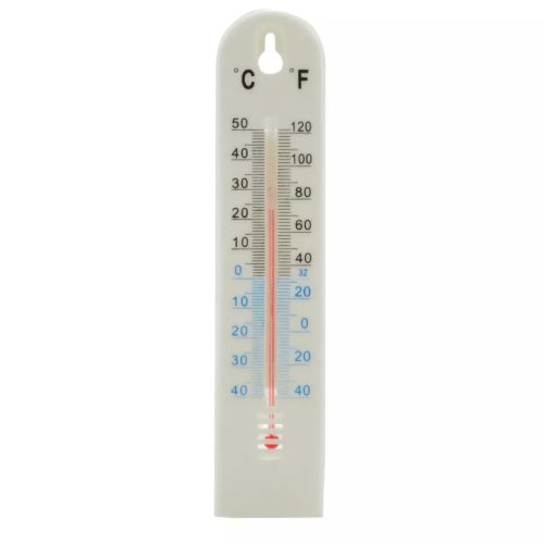 HŐMÉRŐ  SZOBAI  AKASZTÓS  MŰANYAG  20CM AP 12750