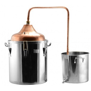PÁLINKAFŐZŐ 92L RÉZ+INOX 55008