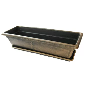 VIRÁGLÁDA 80CM TÁLCÁVAL ELIT GOLD 1180G