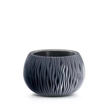   VIRÁGCSERÉP 290 SANDY BOWL 2:1 ANTRACIT DSK290-S433 -290X195X290MM