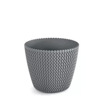   VIRÁGCSERÉP 300 SPLOFY KŐ SZÜRKE DSP300-405U -295X249X295MM