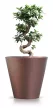 VIRÁGCSERÉP KÜLTÉRI  CORTEN ACÉLSZIN DTUB400C-7601U - 400X373X400MM