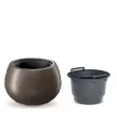 VIRÁGCSERÉP KÜLTÉRI FAGYÁLLÓ HEOS-E KÁVÉ DBHEK440W-4625W 436X270X436MM