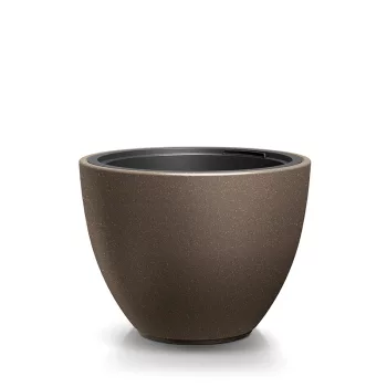   VIRÁGCSERÉP KÜLTÉRI FAGYÁLLÓ HEOS KÁVÉ DBHEM470W-4625W - 469X360X469MM