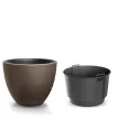 VIRÁGCSERÉP KÜLTÉRI FAGYÁLLÓ HEOS KÁVÉ DBHEM470W-4625W - 469X360X469MM