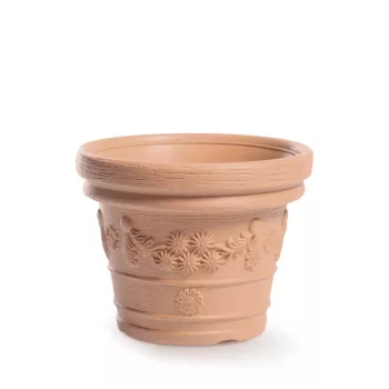   VIRÁGCSERÉP MŰANYAG 35 DECORA TÉGLA  DBDE35-R736 350X280MM
