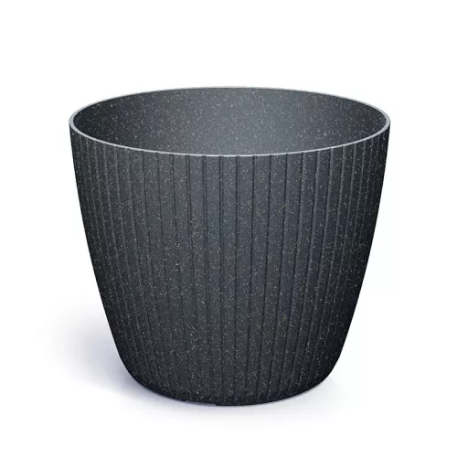 VIRÁGCSERÉP 400 LAMIA ROUND WOO ANTRACIT DLAM400W-S433W