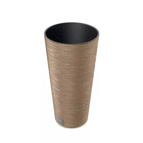 VIRÁGCSERÉP 300 FURU ROUND SLIM NATÚR DFRH300W-4665W