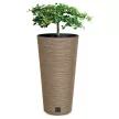 VIRÁGCSERÉP 300 FURU ROUND SLIM NATÚR DFRH300W-4665W