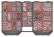 SZORTIMENTER 28 KIVEHETŐ RÉSZES TAGER  KTG604010B KIVEHETŐ DOBOZ 577X390X105MM