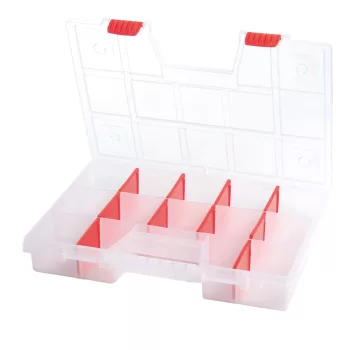   SZORTIMENTER 14 RÉSZES ÁTLÁTSZÓ NORT KNO40307T 390X290X65MM
