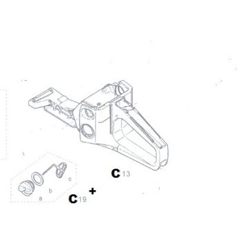 BENZINTANK + SAPKA       LÁNCFŰRÉSZ ALK. C13+C19