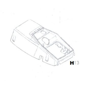 HENGERFEDÉL BURKOLAT     LÁNCFŰRÉSZ ALK. H13