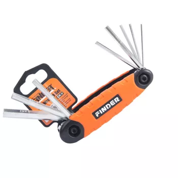   IMBUSZKULCS KLT.   R.   1,5-8MM   FINDER 193299 ÖSSZECSUKHATÓ