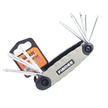   IMBUSZKULCS KLT. 8R. TORX T9-T40  FINDER 193301 ÖSSZECSUKHATÓ