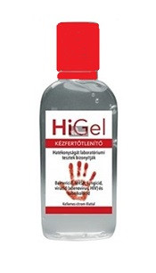 KÉZFERTŐTLENÍTŐ GÉL     100 ML HiGel