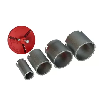   KÖRKIVÁGÓ KÉSZLET CARBID 33-73MM   5R. 1156 FASTER TOOLS FT234-14