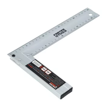 DERÉKSZÖG   300MM   ALU.    1822 FASTER TOOLS