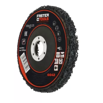 NÉGERTÁRCSA 125*22MM 6642 FASTER TOOLS FT220-11