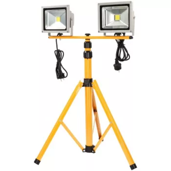 REFLEKTOR ÁLLVÁNYOS 2X20W LEDES TRIPOD 6963 FASTER TOOLS