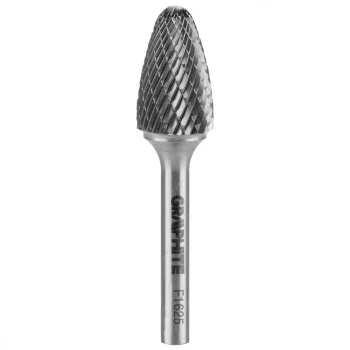  TURBÓMARÓ KEMÉNYFÉM CSÚCSÍVES 16x25x6 MM F TÍPUS GRAPHITE