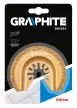 FŰRÉSZLAP KŐHÖZ   64MM   CARBIDE  GRAPHITE