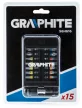 BIT KÉSZLET 15 RÉSZES SZÍNKÓDOS GRAPHITE