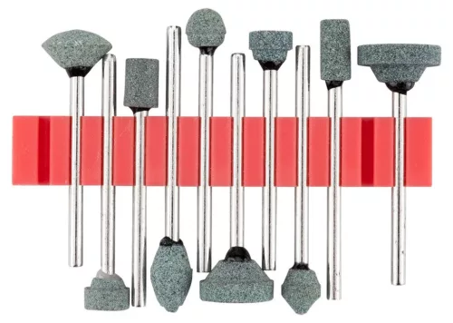 MINI MULTIFUNKCIÓS FÚRÓGÉPHEZ TARTOZÉK CSAPOSKŐ KÖSZÖRÜKŐ KÉSZLET 14 RÉSZES GRAPHITE