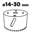 ADAPTER KÖRKIVÁGÓHOZ 14-30 MM GRAPHITE