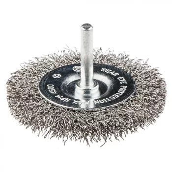 KÖRKEFE CSAPOS   75MM   INOX NEO TOOLS 57-602