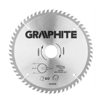 KŐRFŰRÉSZLAP   200*30MM   HM   60FOG GRAPHITE