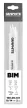 ORRFŰRÉSZLAPOK   150*20*0,9 10/14TPI 2DB GRAPHITE