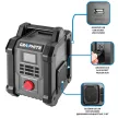 AKKUS RÁDIÓ  ENERGY+  18V    AKKU.NÉLKÜL GRAPHITE 