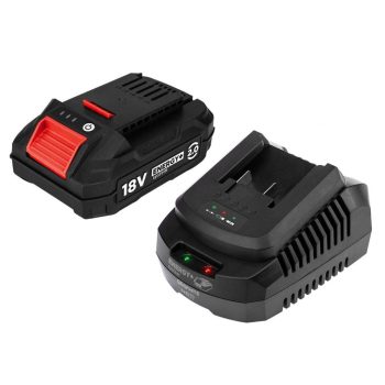 AKKUMULÁTOR 2AH + TÖLTŐ SZETT ENERGY +  GRAPHITE 