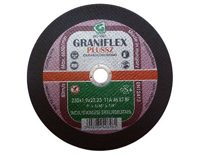 VÁGÓKORONG FÉMRE   GRANIFLEX       40086 230*1,9*22