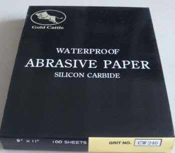 CSISZOLÓPAPÍR VÍZÁLLÓ 230 x 280 MM P150 A/4 P150