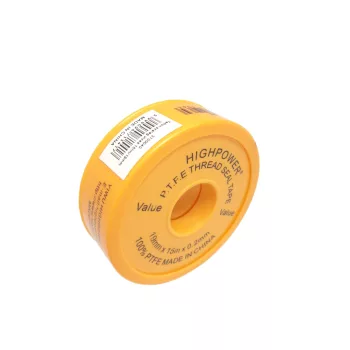 TEFLON SZALAG VIZES PTFE NARANCS 19x0,2 MM 15 M
