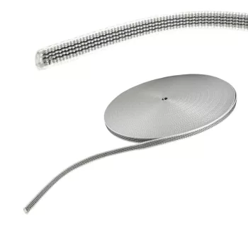   REDŐNYHÚZÓ HEVEDER 14 MM CSÚSZÁSGÁTLÓ 50 M/TEKERCS SZÜRKE
