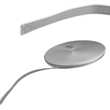 REDŐNYHÚZÓ HEVEDER 14 MM 50 M/TEKERCS SZÜRKE
