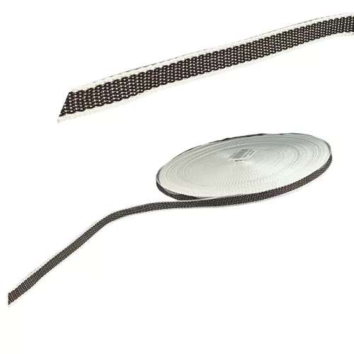 REDŐNYHÚZÓ HEVEDER 14 MM 50 M/TEKERCS BARNA